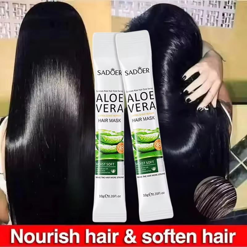 Hair Care With Aloe Vera - 5 Seconden Snel Repareren Voeden Haar