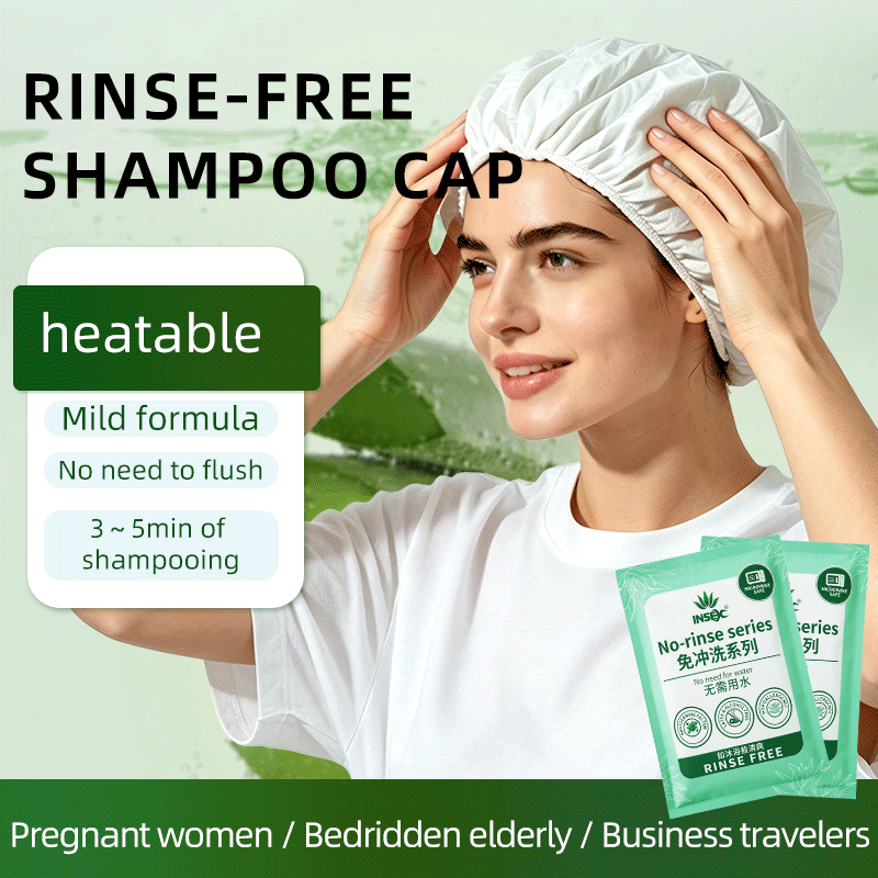 Hair Care With Aloe Vera - Waterloze, niet-afspoelbare shampoomuts met aloë vera,