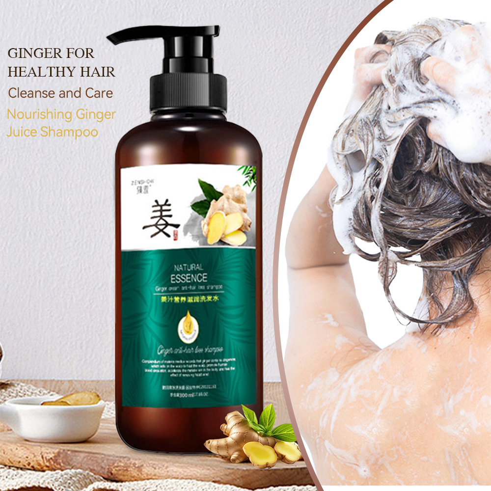 Hair Care Basic - Gember Haargroei Essentiële Olie Shampoo Natuurlijke