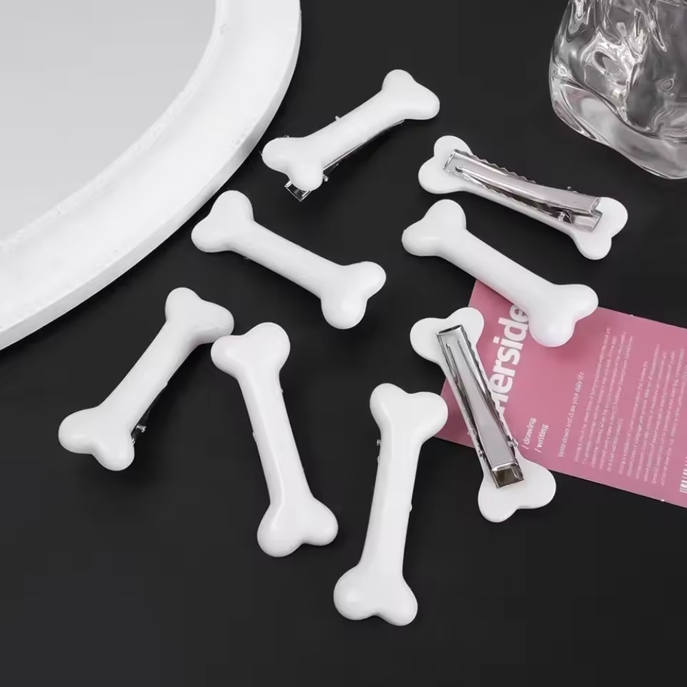 Bobby Pin Bulk - Y2K Wit Bot Haar Clip Leuke