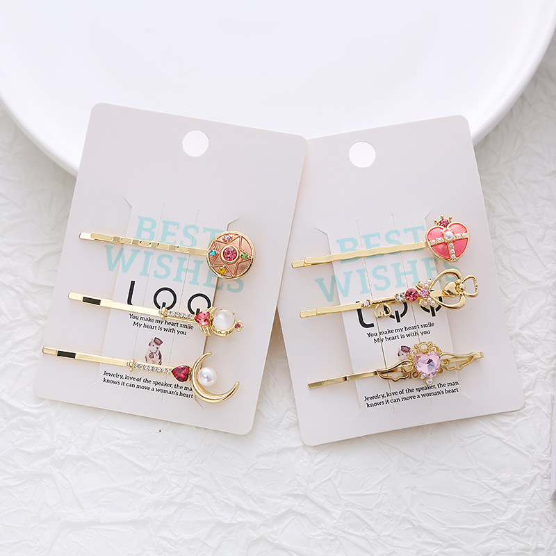 Bobby Pin Bulk - Magic Girl Haarspeldjes 3-delige set Hart