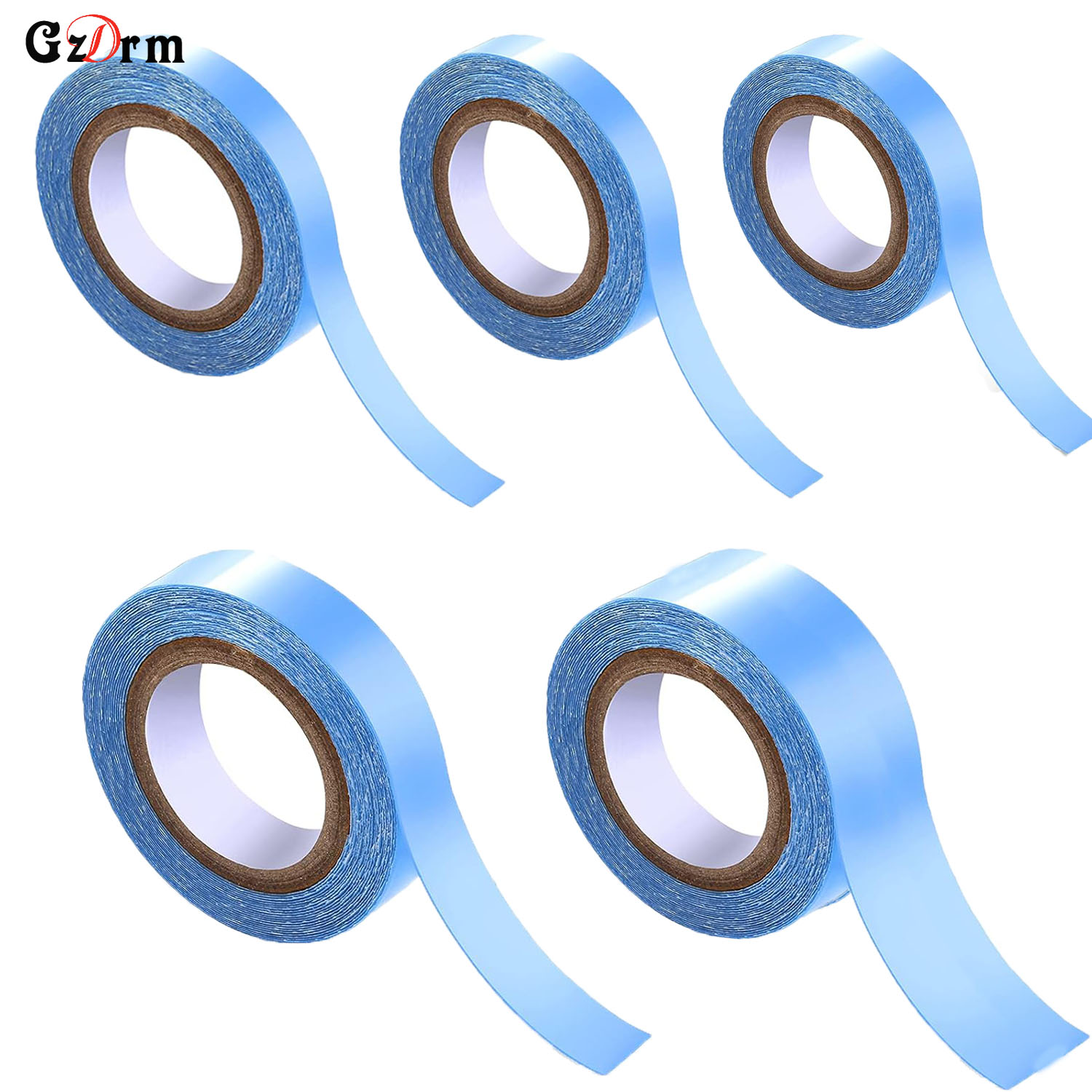 Hair Extension Tape In - 3 yards haarblauwe tape dubbelzijdig plakband