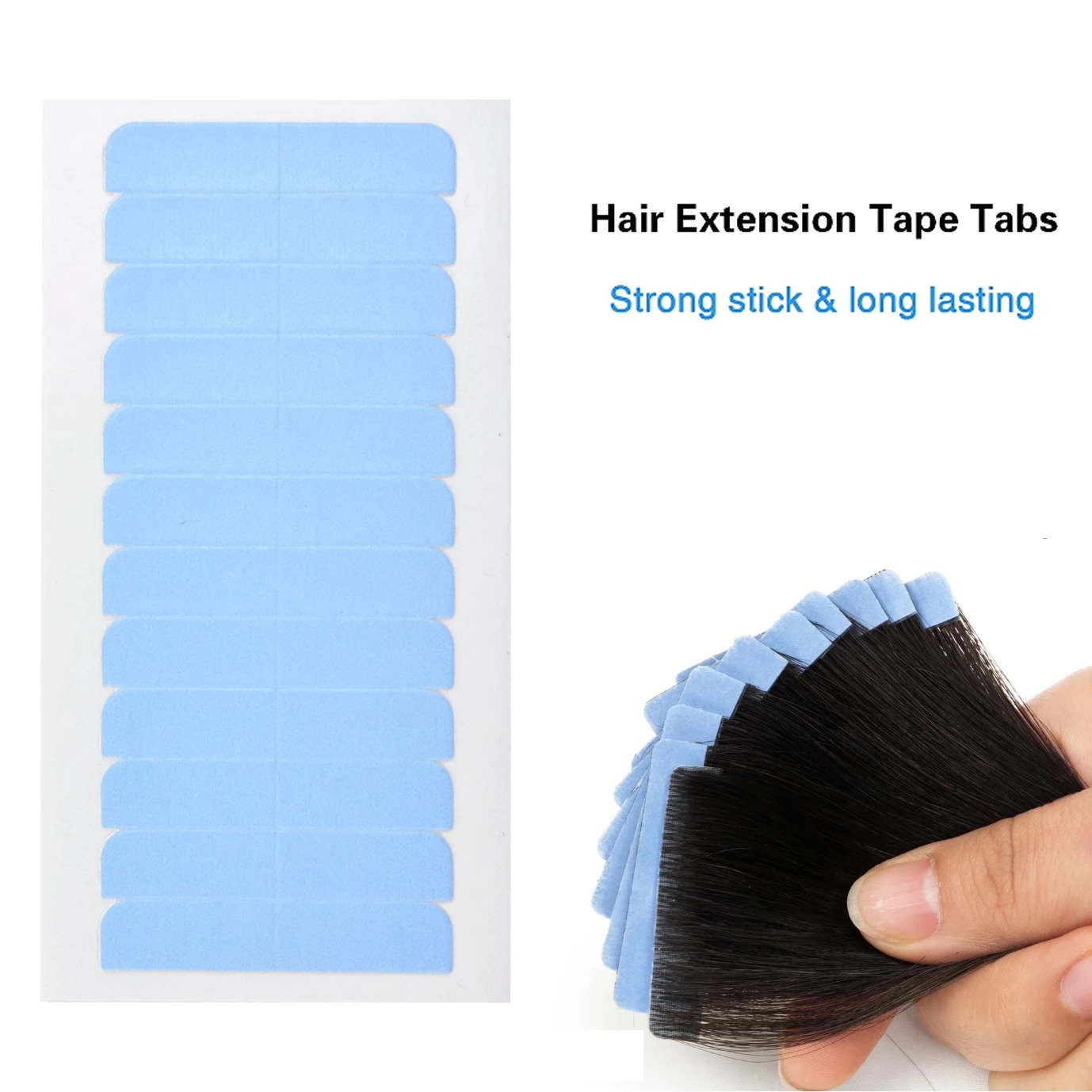 Hair Extension Tape In - Dubbelzijdige vervangingstape Haarsysteemtape voor haarextensies of