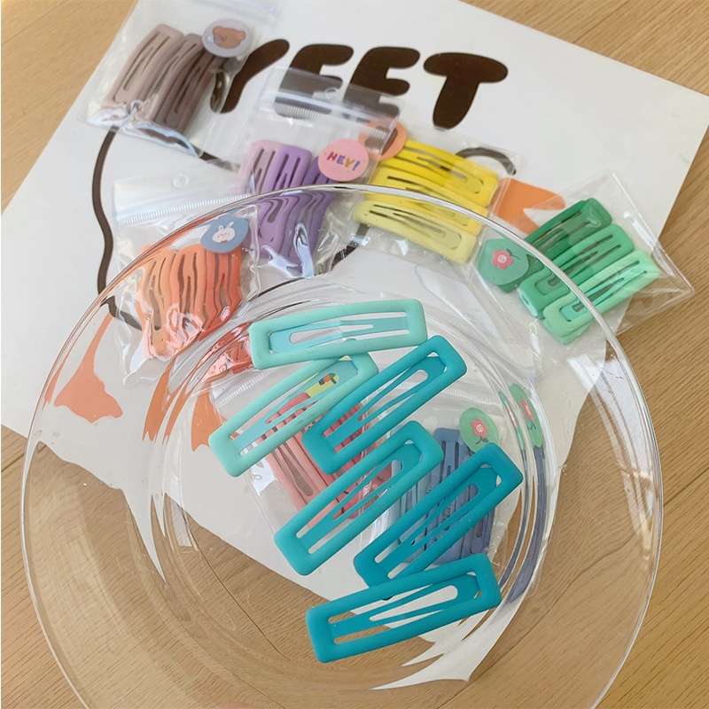 Bobby Pin Bulk - 6 stks Mat Legering Haarspeldjes Rechthoek