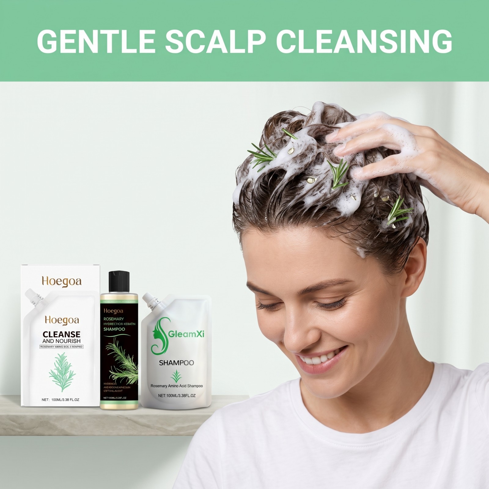 Rozemarijn Shampoo Anti-Haarui - Hair Care Basic recensie en prijs