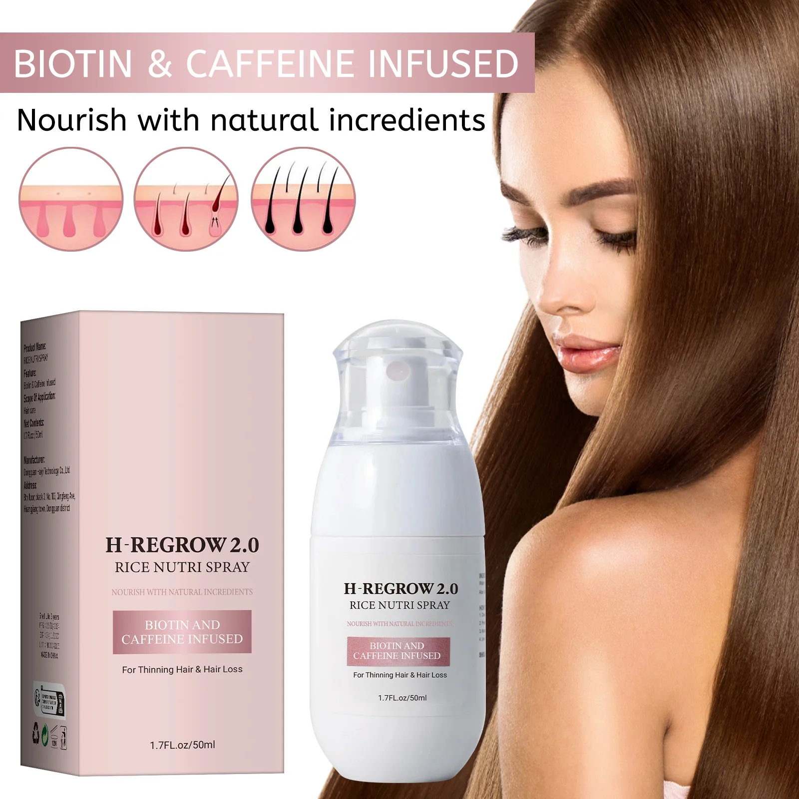 Haarspray Rijstwater Sterke Ha - Hair Care With Rice Water recensie en prijs