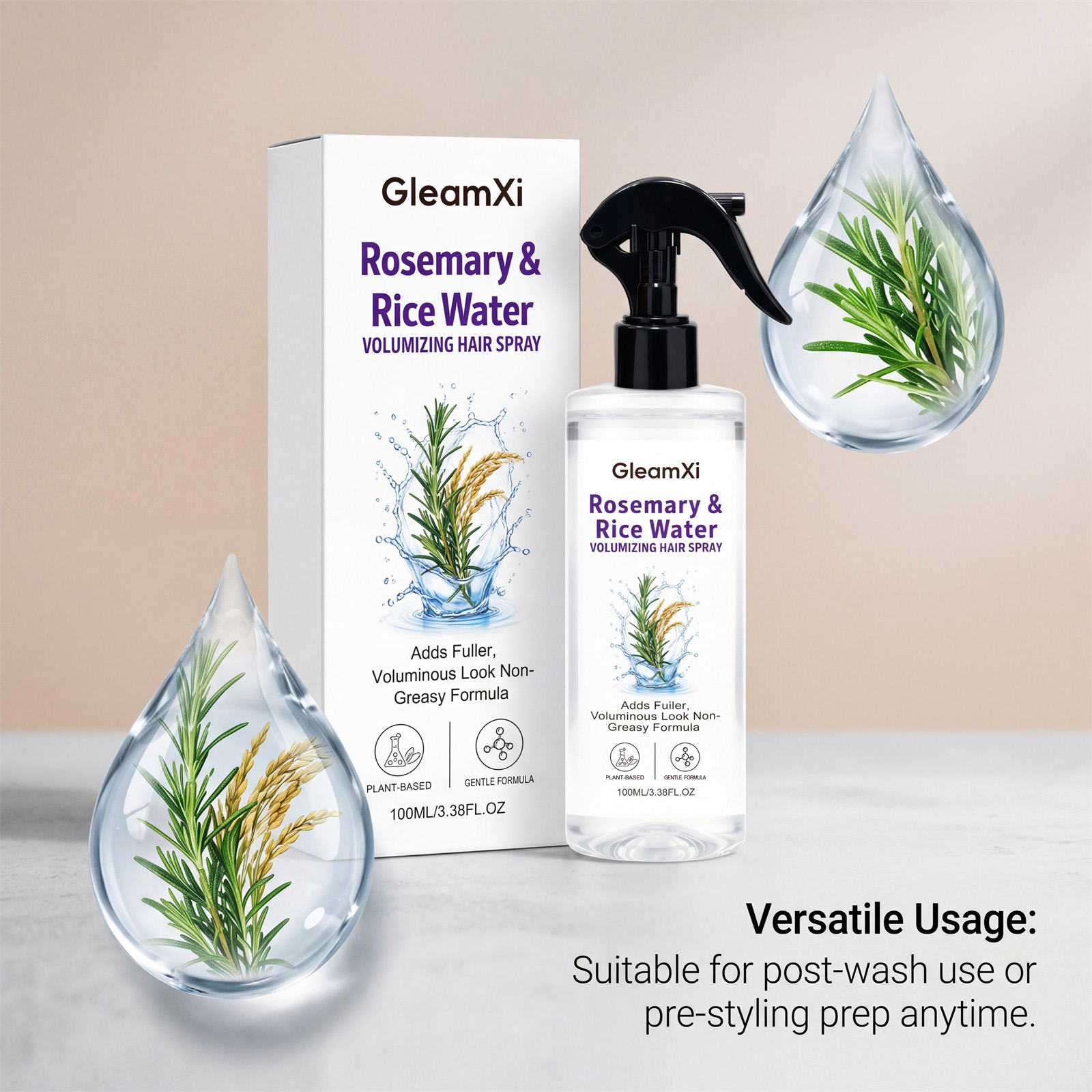 Rijstwater Haarvolumizing Spra - Hair Care With Rice Water recensie en prijs
