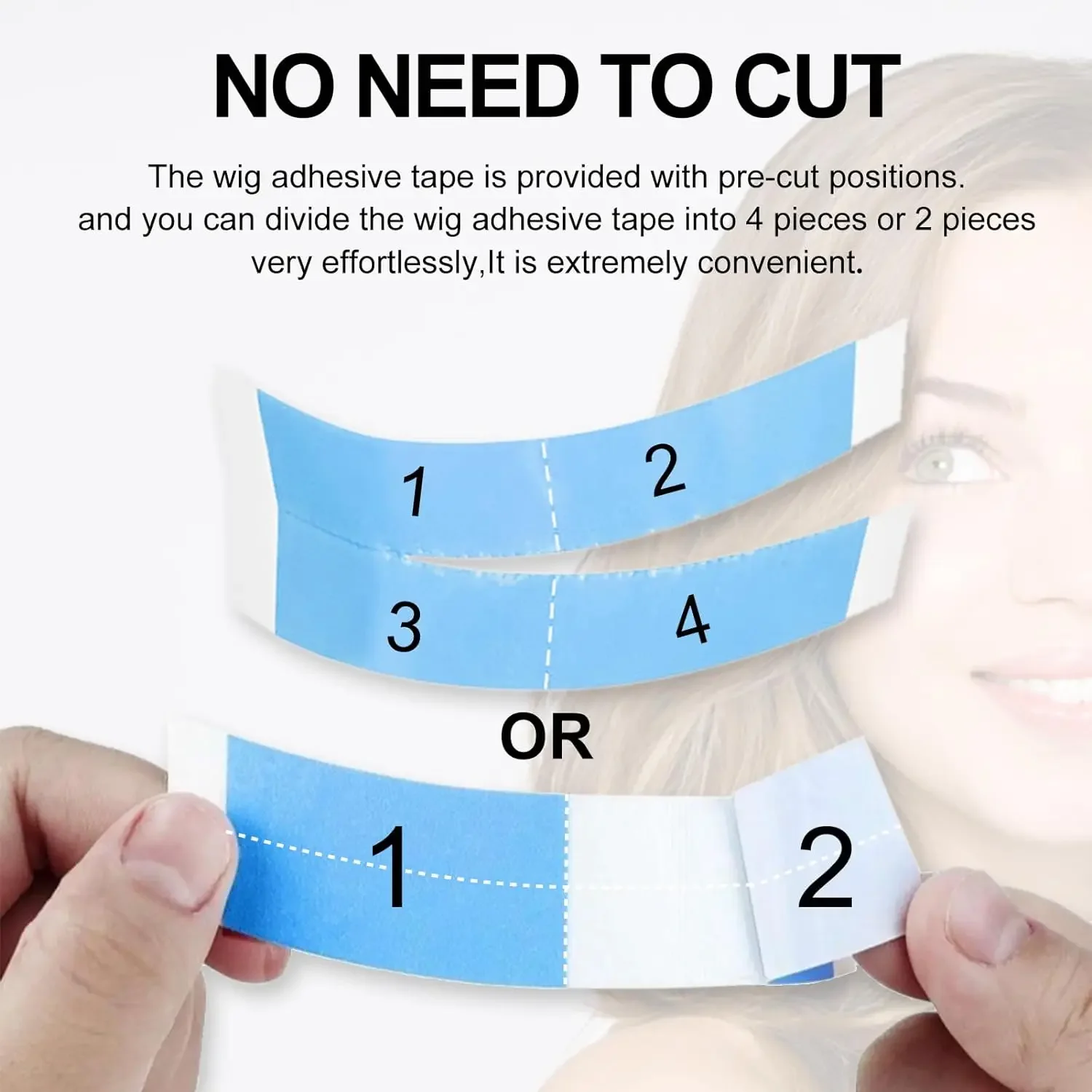 Super Sterke Dubbelzijdige Haa - Hair Extension Tape In recensie en prijs
