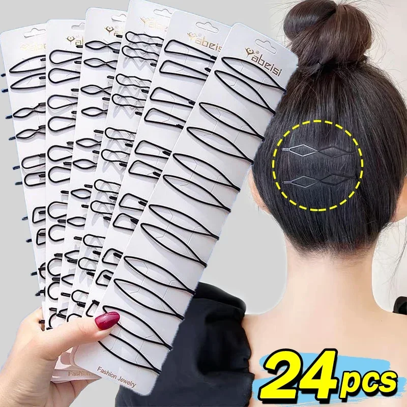 3/24pcs Zwart Eenvoudige Bobby - Bobby Pin Bulk recensie en prijs