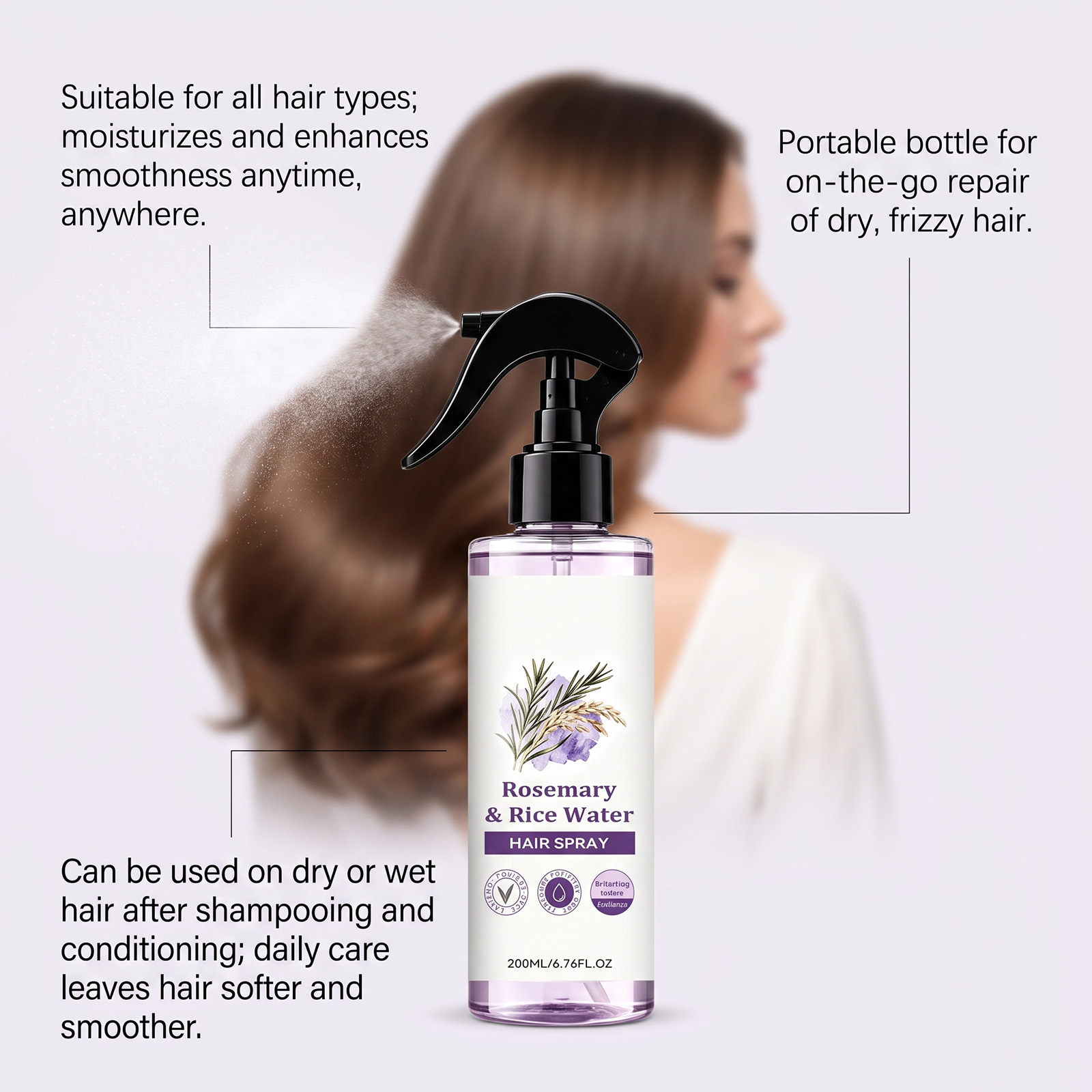 Rozemarijn Rijstwater Haar Mis - Hair Care With Rice Water recensie en prijs