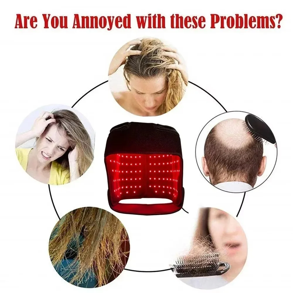LED Rood Licht Therapie Hoed V - Hair Care Basic recensie en prijs