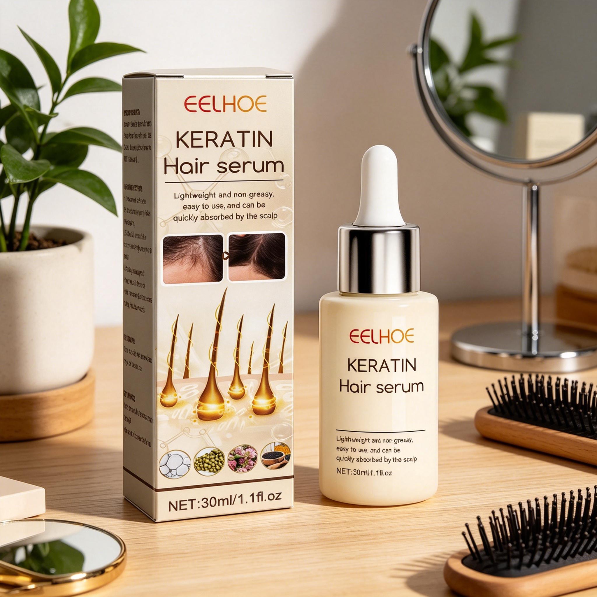 Dichte haar-essentieolie Sterk - Split End Repair Serum recensie en prijs