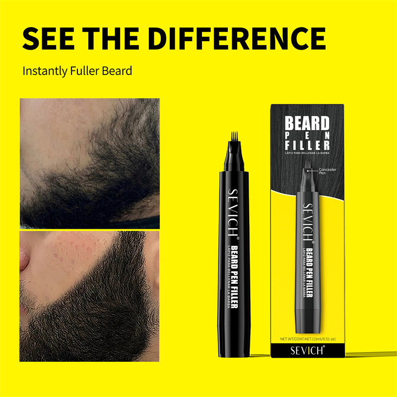 Zwarte Baardvuller Pen voor Ma - Hair Care Basic recensie en prijs