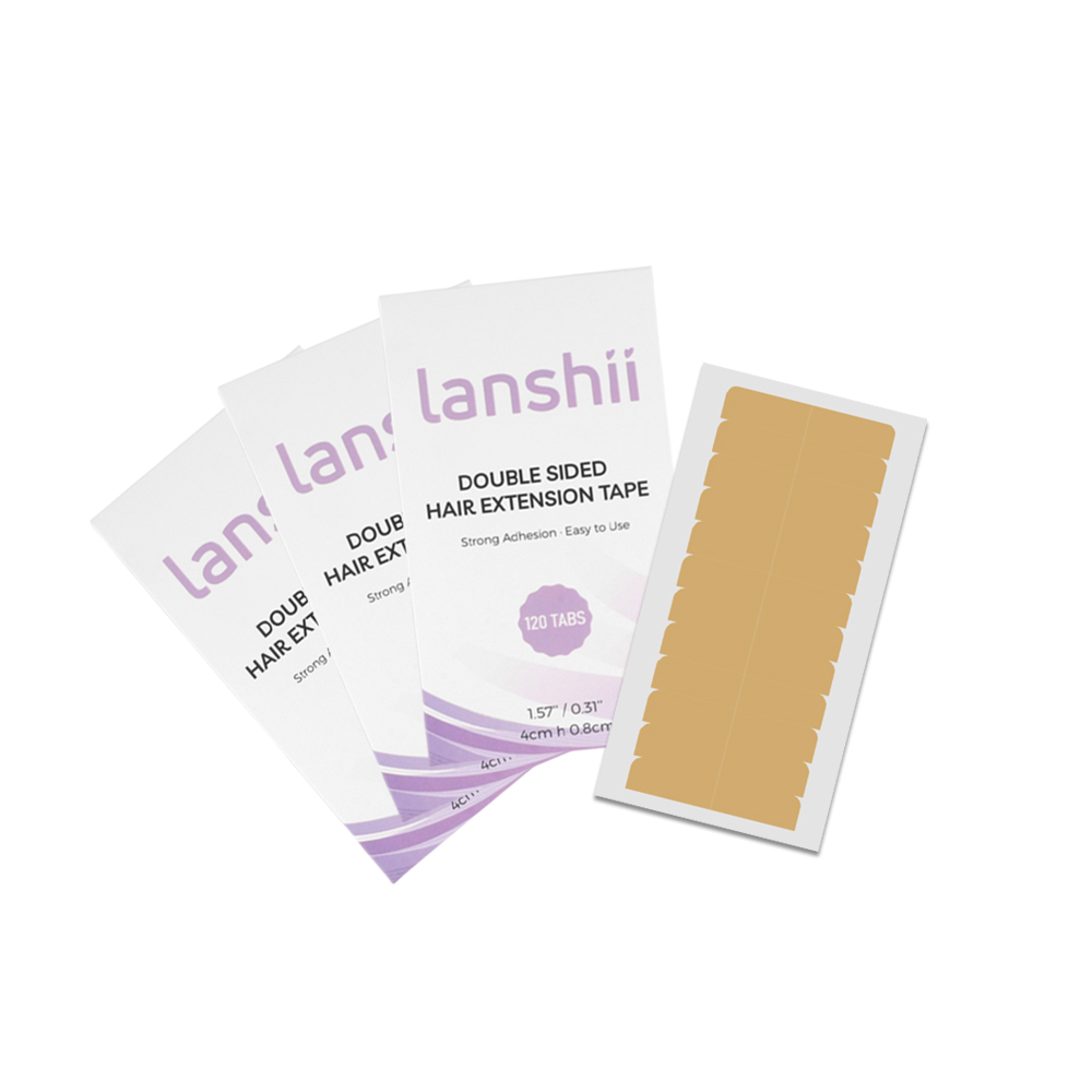 Lanshii 360 stuks dubbelzijdig - Hair Extension Tape In recensie en prijs