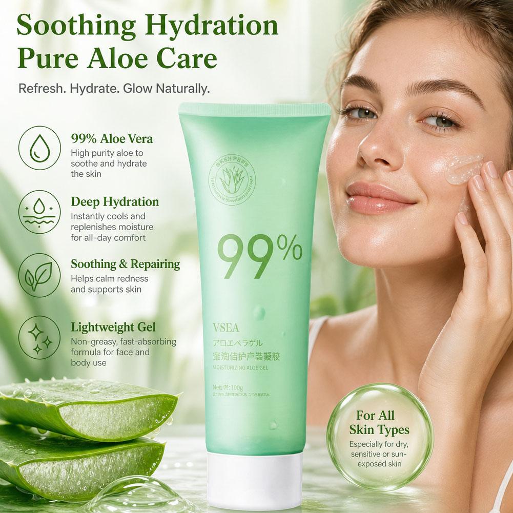 1/3/5 stuks Aloë Vera Gel 99%  - Hair Care With Aloe Vera recensie en prijs