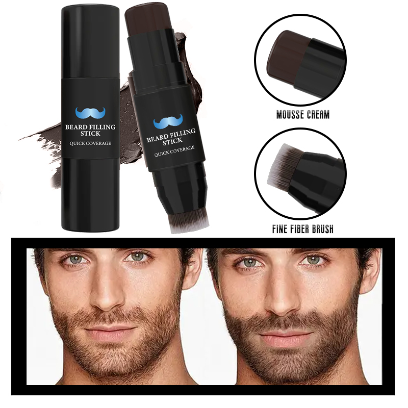 2-in-1 baardvuller met borstel - Hair Care Basic recensie en prijs